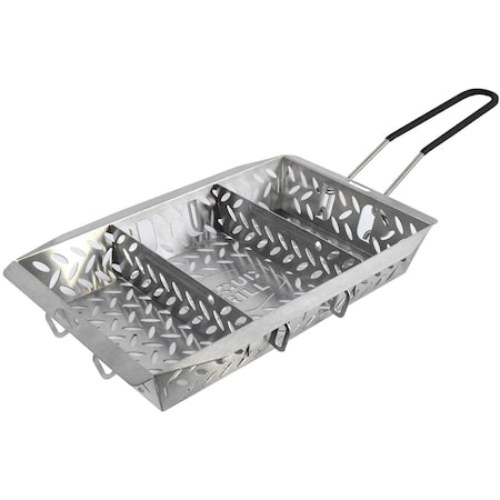 Proud Grill Co Proud Grill UltraVersatile Stainless Steel Grill Basket 15 in. L X 10 in. W 1 pk 5101P